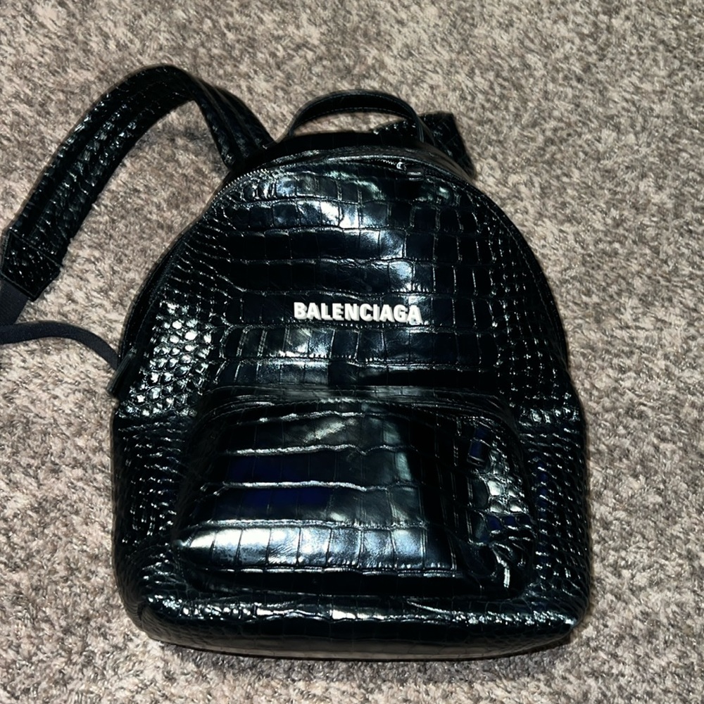 Balenciaga Croc like backpack